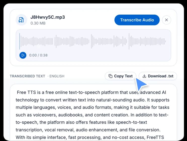 Copy or download the transcript